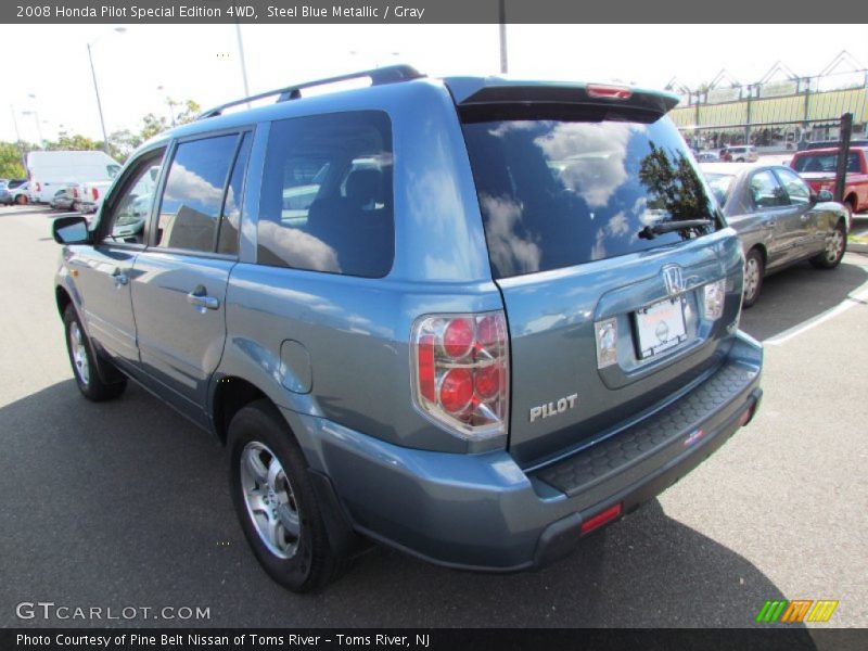 Steel Blue Metallic / Gray 2008 Honda Pilot Special Edition 4WD