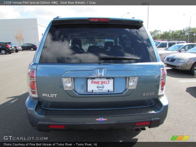 Steel Blue Metallic / Gray 2008 Honda Pilot Special Edition 4WD