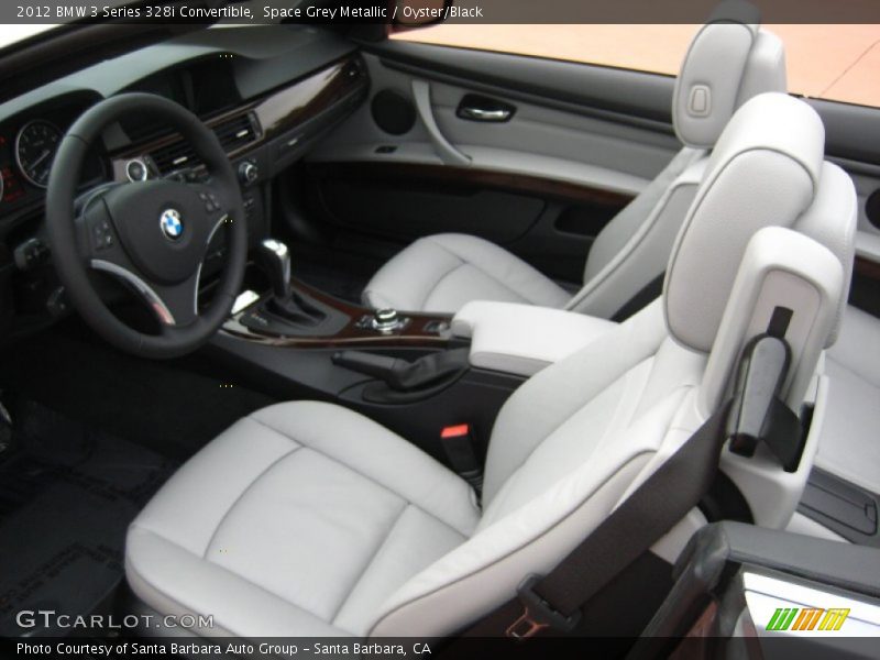  2012 3 Series 328i Convertible Oyster/Black Interior