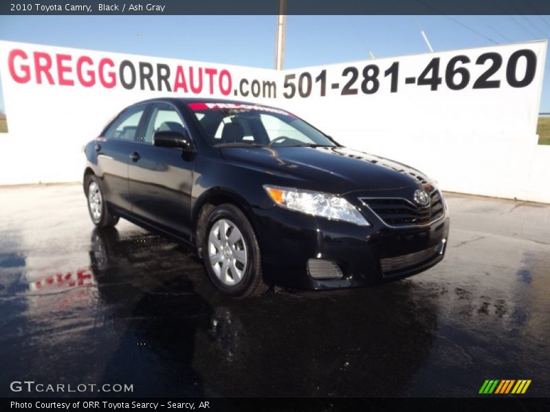 Black / Ash Gray 2010 Toyota Camry