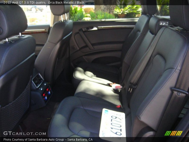 Orca Black Metallic / Black 2012 Audi Q7 3.0 TDI quattro