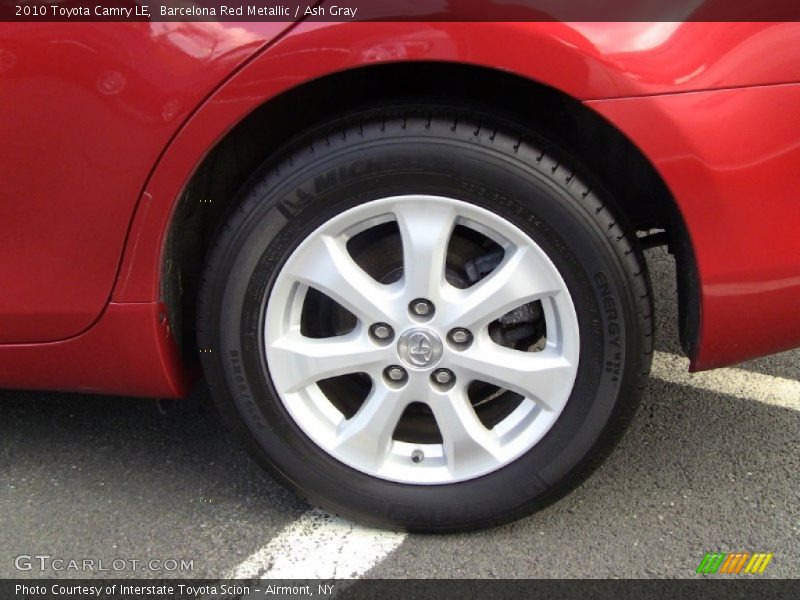 Barcelona Red Metallic / Ash Gray 2010 Toyota Camry LE