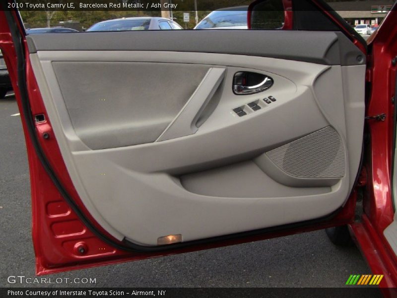 Barcelona Red Metallic / Ash Gray 2010 Toyota Camry LE
