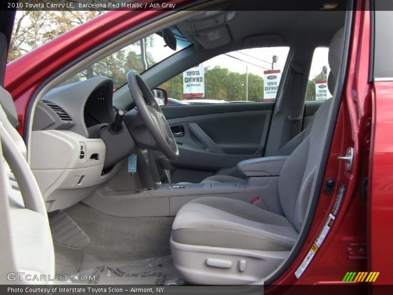 Barcelona Red Metallic / Ash Gray 2010 Toyota Camry LE