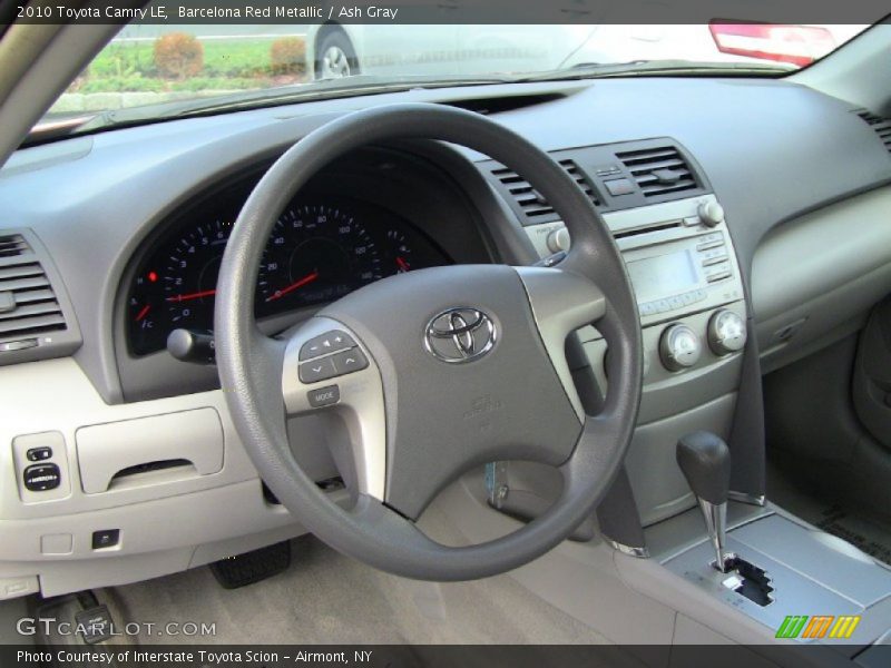 Barcelona Red Metallic / Ash Gray 2010 Toyota Camry LE