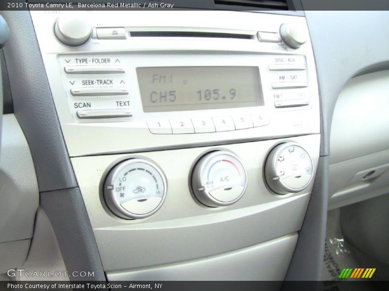Barcelona Red Metallic / Ash Gray 2010 Toyota Camry LE