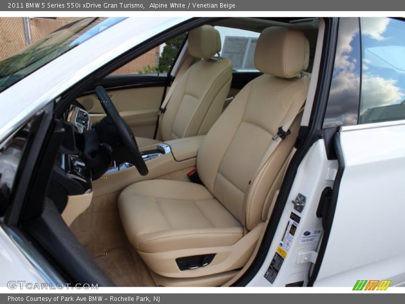  2011 5 Series 550i xDrive Gran Turismo Venetian Beige Interior