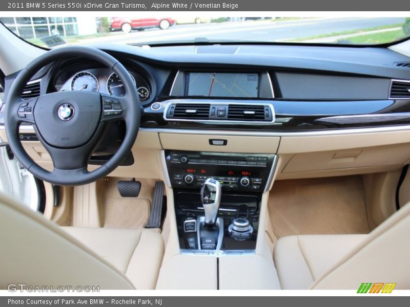 Dashboard of 2011 5 Series 550i xDrive Gran Turismo