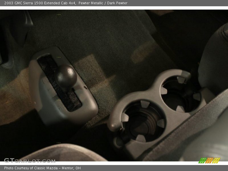 Pewter Metallic / Dark Pewter 2003 GMC Sierra 1500 Extended Cab 4x4