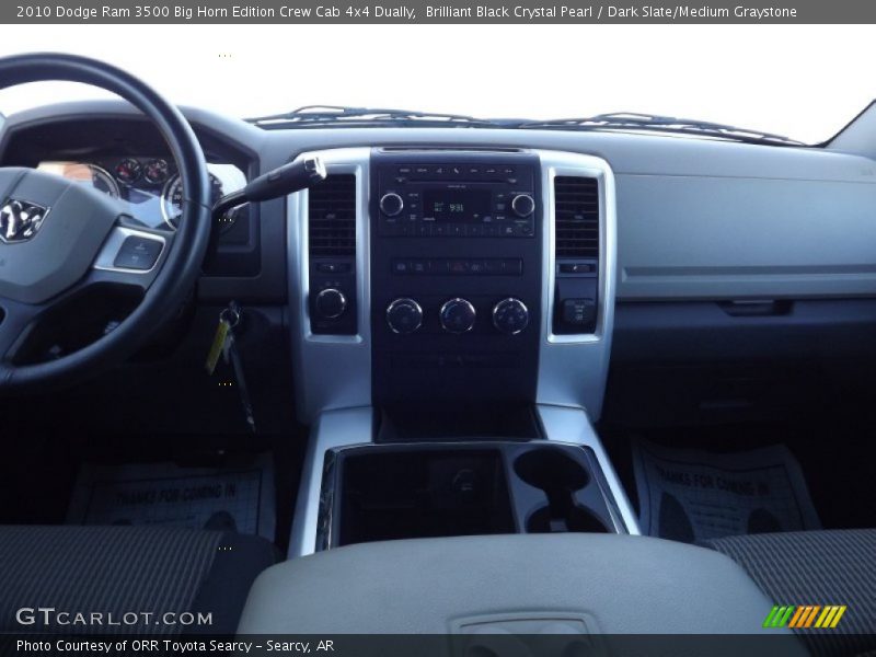 Brilliant Black Crystal Pearl / Dark Slate/Medium Graystone 2010 Dodge Ram 3500 Big Horn Edition Crew Cab 4x4 Dually