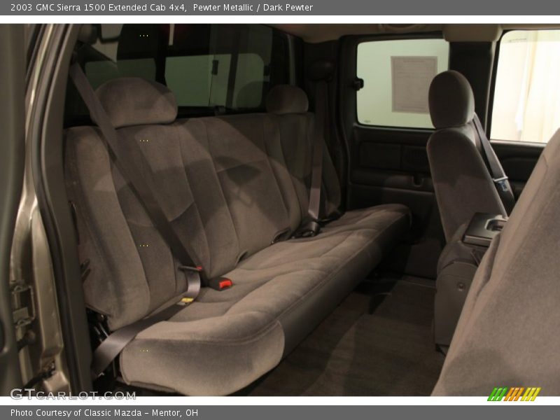 Pewter Metallic / Dark Pewter 2003 GMC Sierra 1500 Extended Cab 4x4