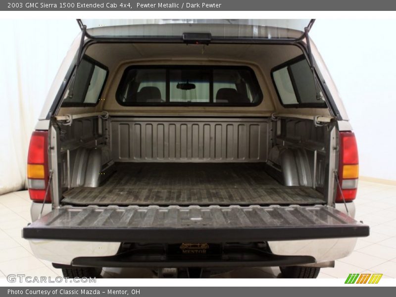 Pewter Metallic / Dark Pewter 2003 GMC Sierra 1500 Extended Cab 4x4