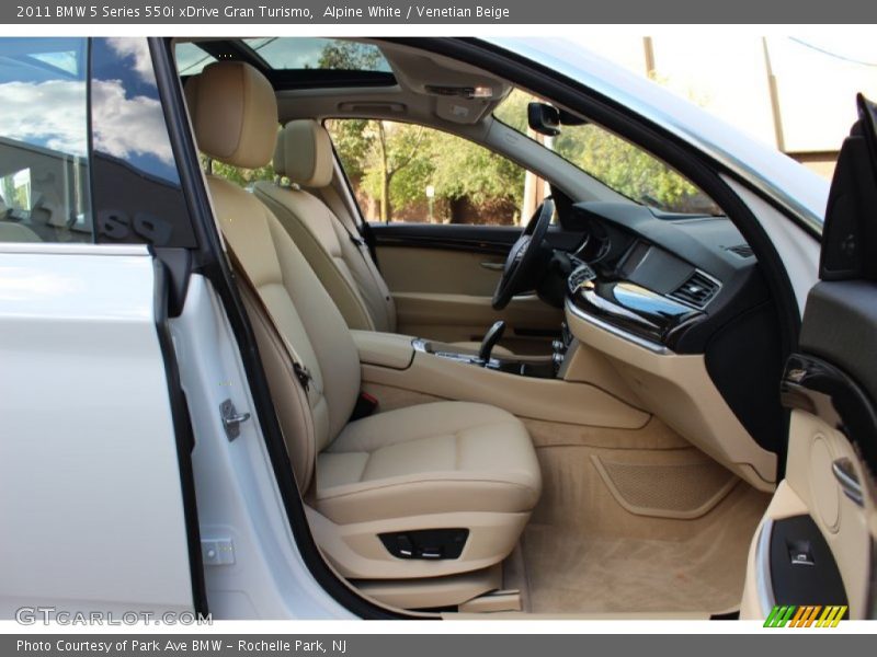 2011 5 Series 550i xDrive Gran Turismo Venetian Beige Interior