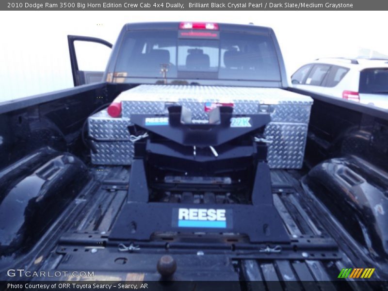 Brilliant Black Crystal Pearl / Dark Slate/Medium Graystone 2010 Dodge Ram 3500 Big Horn Edition Crew Cab 4x4 Dually