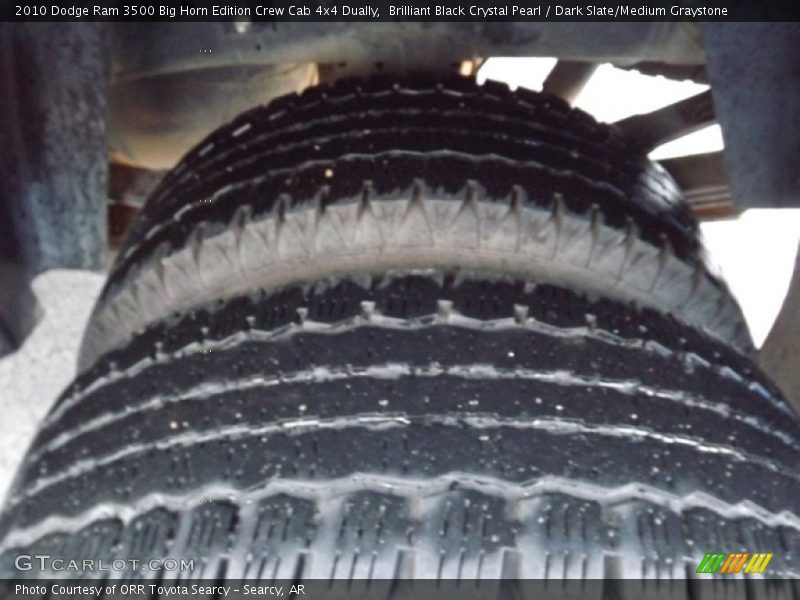 Brilliant Black Crystal Pearl / Dark Slate/Medium Graystone 2010 Dodge Ram 3500 Big Horn Edition Crew Cab 4x4 Dually