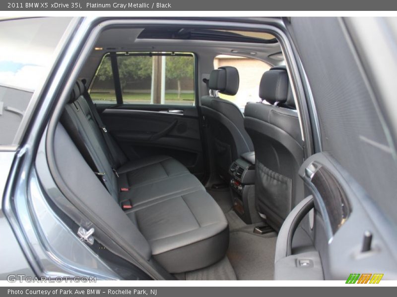 Platinum Gray Metallic / Black 2011 BMW X5 xDrive 35i