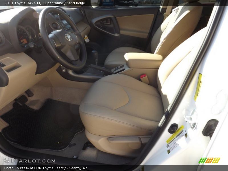 Super White / Sand Beige 2011 Toyota RAV4 I4