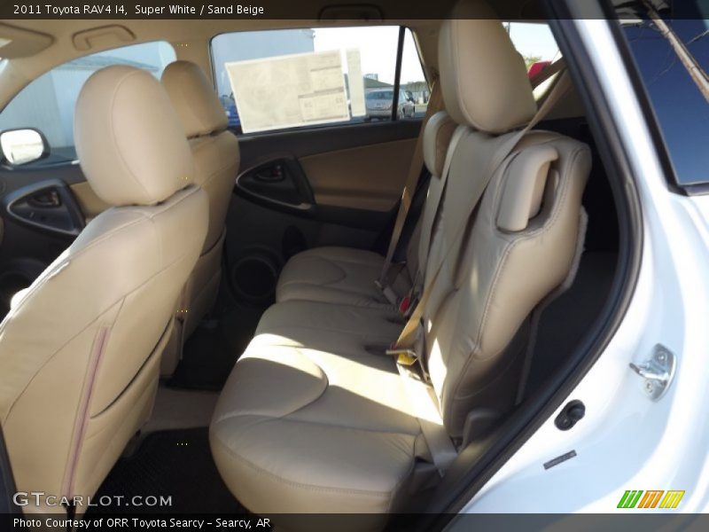 Super White / Sand Beige 2011 Toyota RAV4 I4