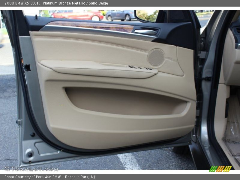 Platinum Bronze Metallic / Sand Beige 2008 BMW X5 3.0si