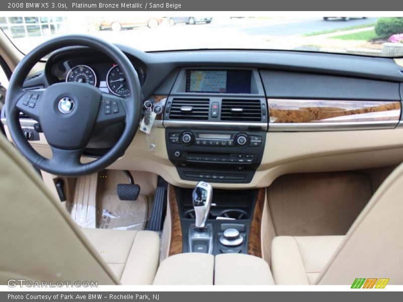 Platinum Bronze Metallic / Sand Beige 2008 BMW X5 3.0si