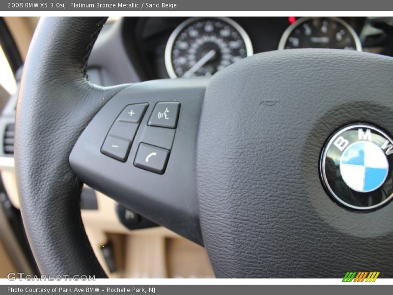Platinum Bronze Metallic / Sand Beige 2008 BMW X5 3.0si
