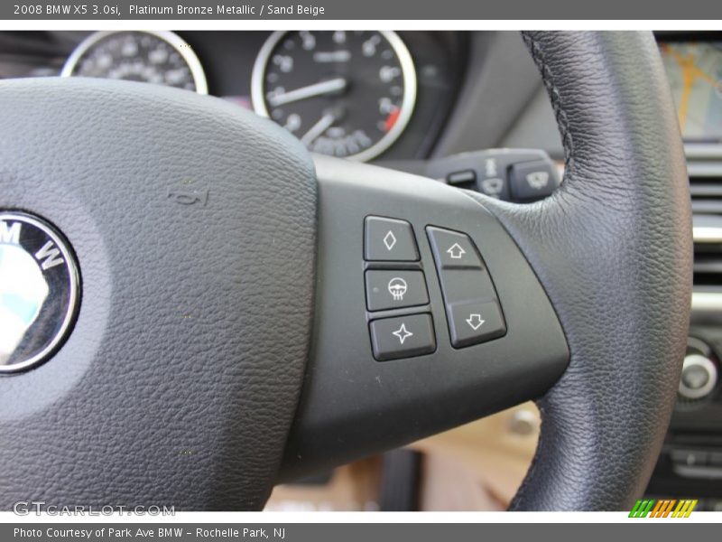 Platinum Bronze Metallic / Sand Beige 2008 BMW X5 3.0si