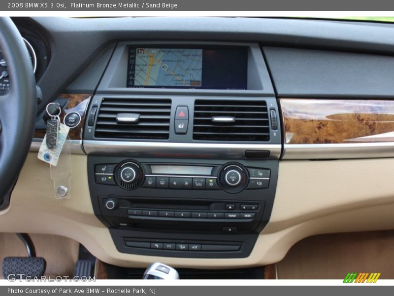 Platinum Bronze Metallic / Sand Beige 2008 BMW X5 3.0si