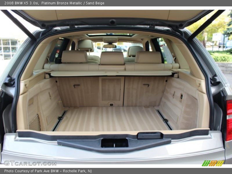 Platinum Bronze Metallic / Sand Beige 2008 BMW X5 3.0si