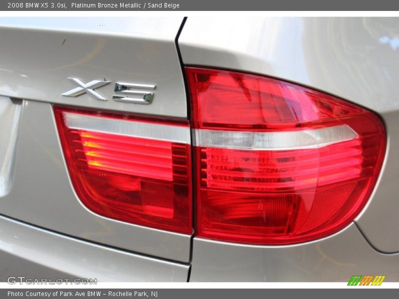 Platinum Bronze Metallic / Sand Beige 2008 BMW X5 3.0si