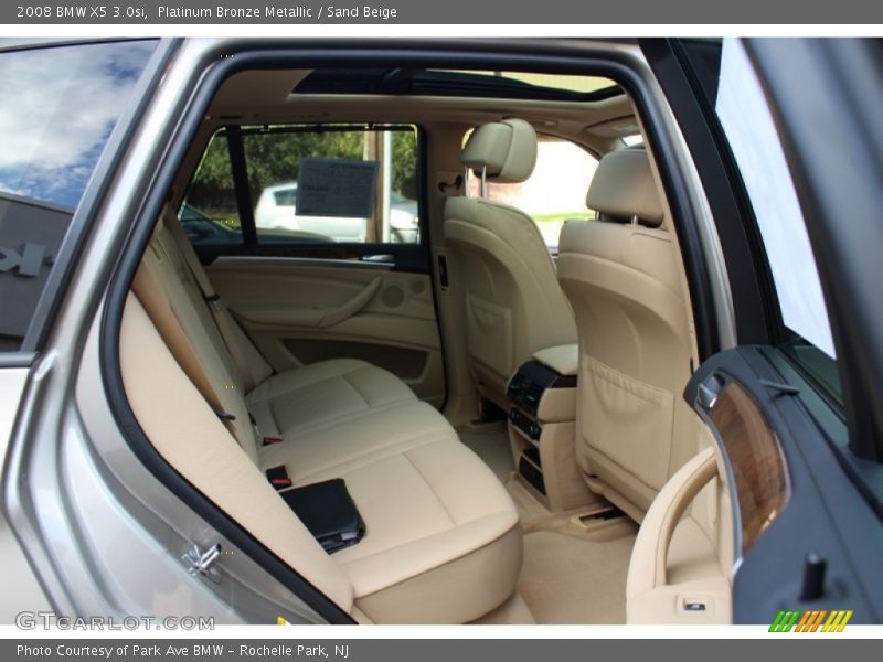 Platinum Bronze Metallic / Sand Beige 2008 BMW X5 3.0si