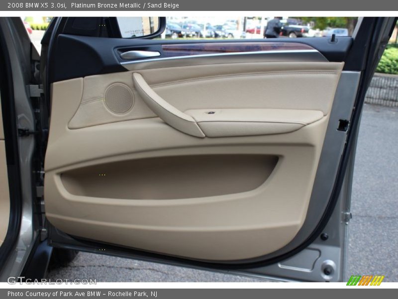 Platinum Bronze Metallic / Sand Beige 2008 BMW X5 3.0si