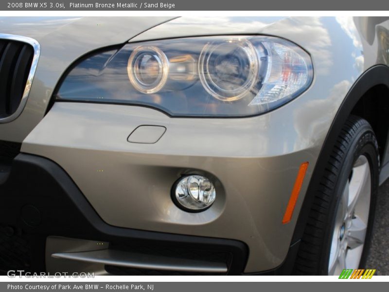 Platinum Bronze Metallic / Sand Beige 2008 BMW X5 3.0si