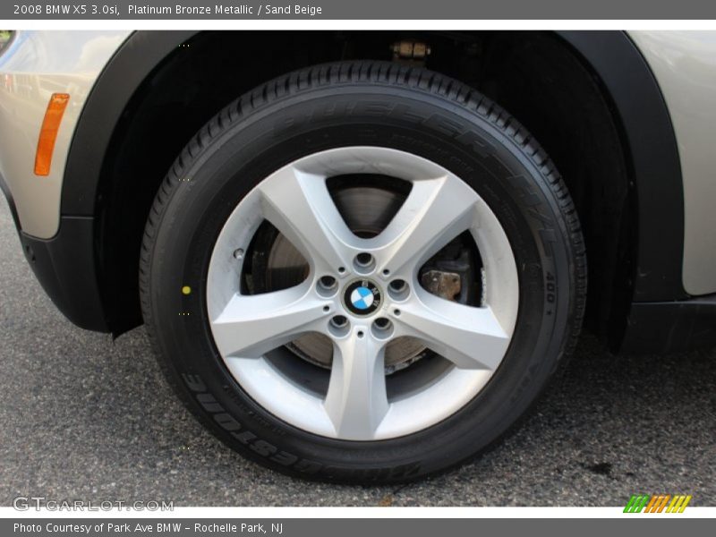 Platinum Bronze Metallic / Sand Beige 2008 BMW X5 3.0si