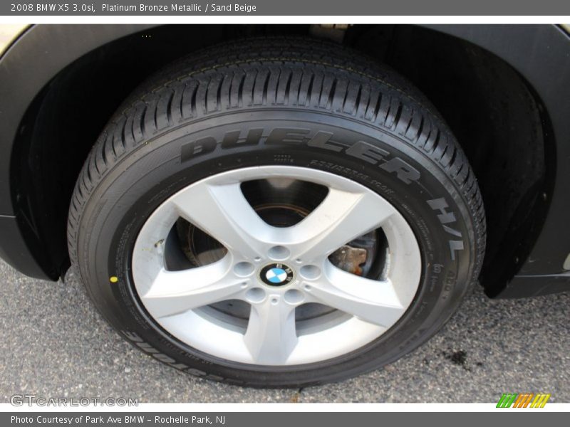 Platinum Bronze Metallic / Sand Beige 2008 BMW X5 3.0si