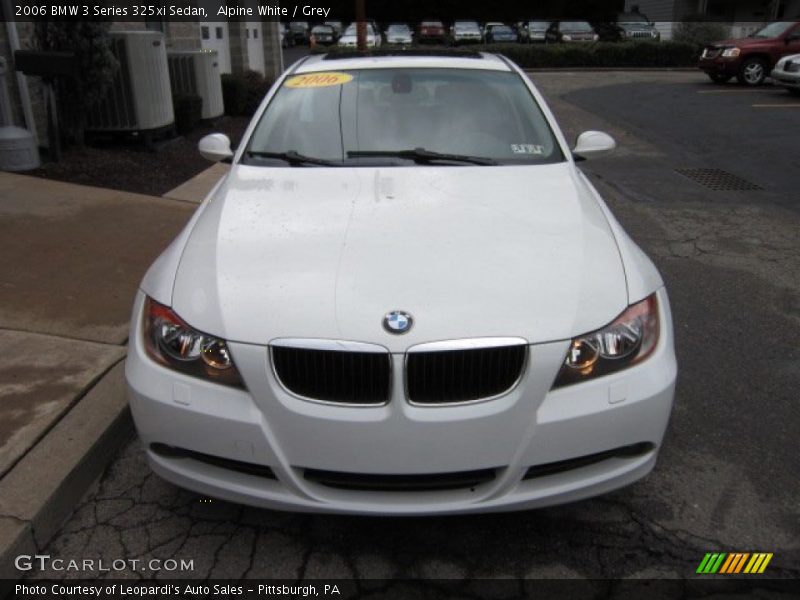 Alpine White / Grey 2006 BMW 3 Series 325xi Sedan