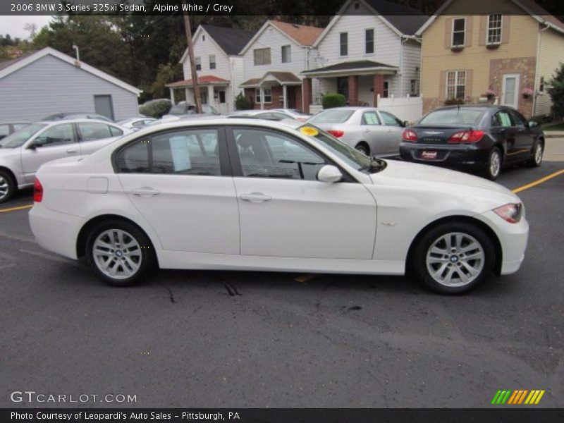 Alpine White / Grey 2006 BMW 3 Series 325xi Sedan