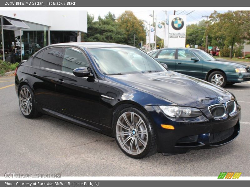 Jet Black / Black 2008 BMW M3 Sedan