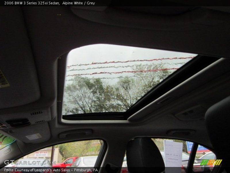 Alpine White / Grey 2006 BMW 3 Series 325xi Sedan