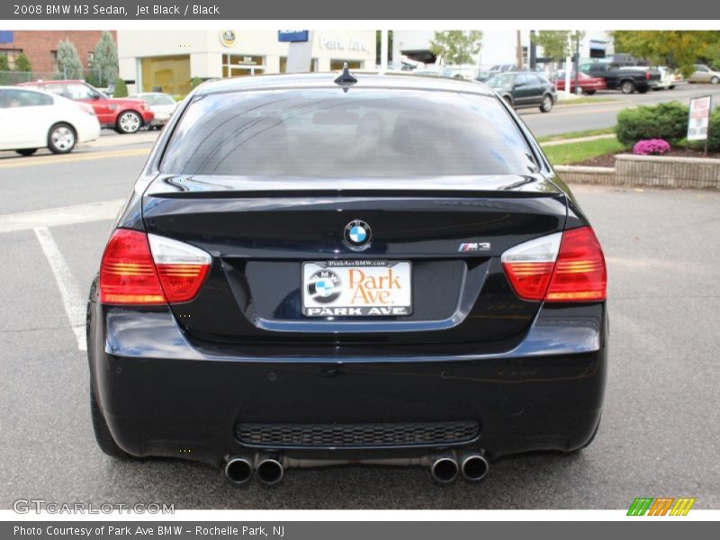 Jet Black / Black 2008 BMW M3 Sedan