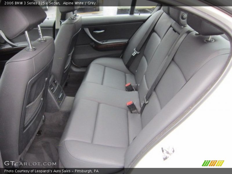Alpine White / Grey 2006 BMW 3 Series 325xi Sedan