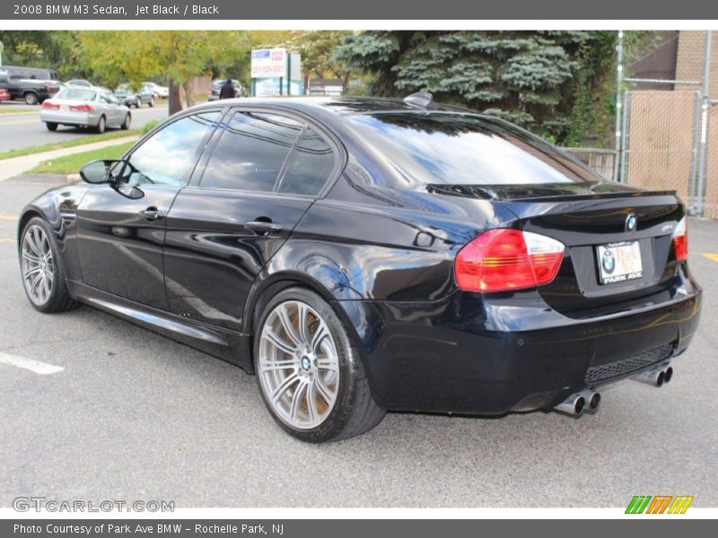 Jet Black / Black 2008 BMW M3 Sedan