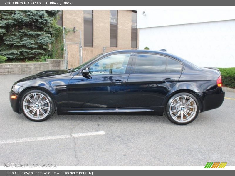 Jet Black / Black 2008 BMW M3 Sedan