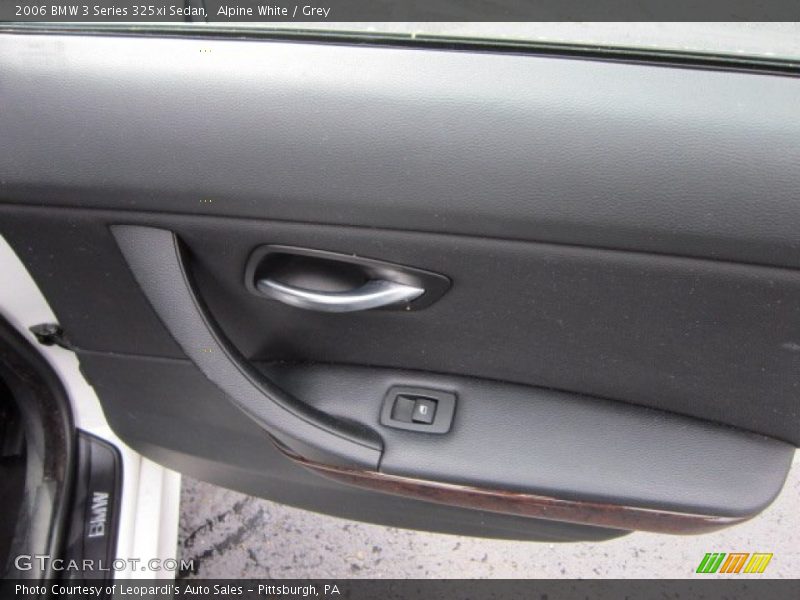 Alpine White / Grey 2006 BMW 3 Series 325xi Sedan