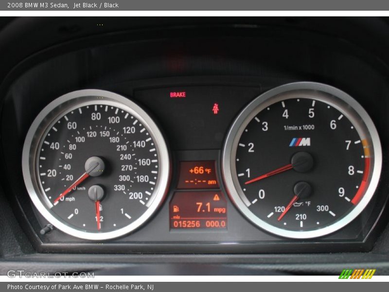 Jet Black / Black 2008 BMW M3 Sedan