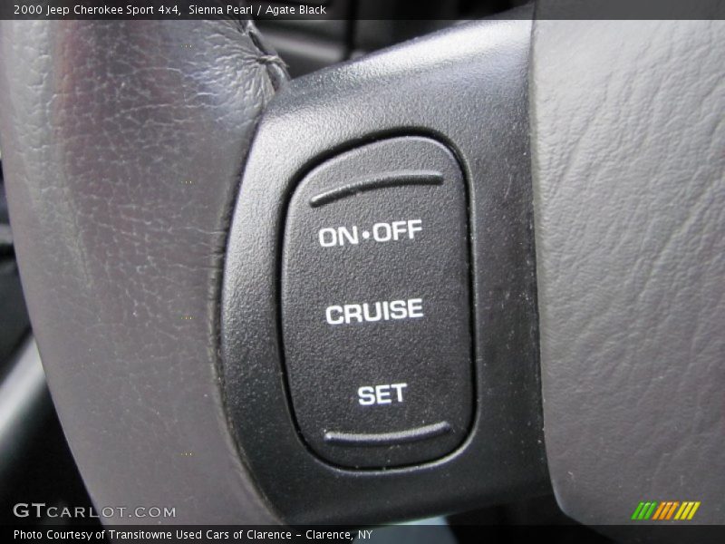 Sienna Pearl / Agate Black 2000 Jeep Cherokee Sport 4x4
