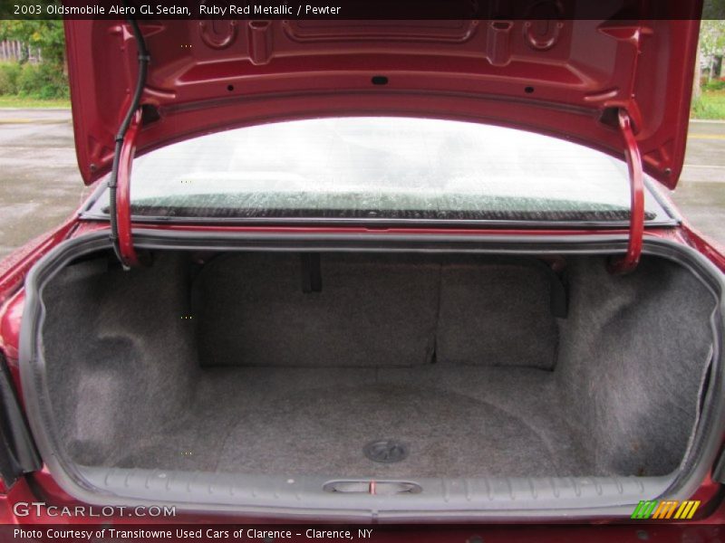 Ruby Red Metallic / Pewter 2003 Oldsmobile Alero GL Sedan