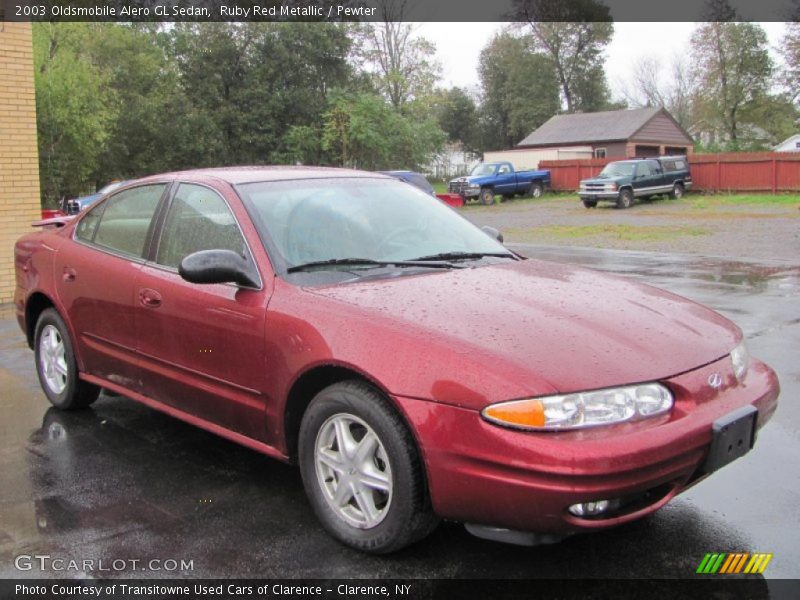  2003 Alero GL Sedan Ruby Red Metallic