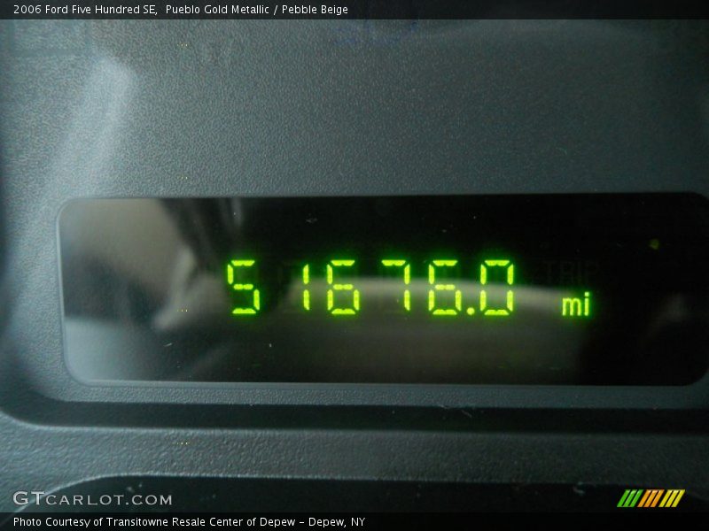 Pueblo Gold Metallic / Pebble Beige 2006 Ford Five Hundred SE