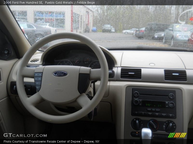 Pueblo Gold Metallic / Pebble Beige 2006 Ford Five Hundred SE