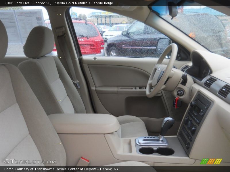 Pueblo Gold Metallic / Pebble Beige 2006 Ford Five Hundred SE